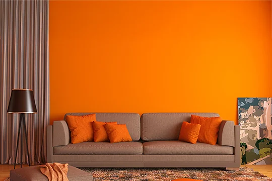 Wall paint matt