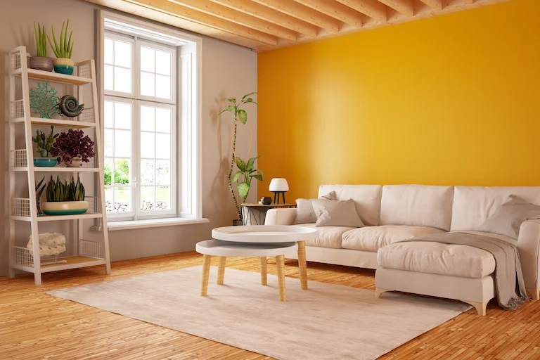 Semi-gloss wall paint